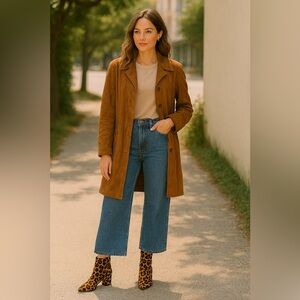 Ponte Vecchio Brown Trench Coat